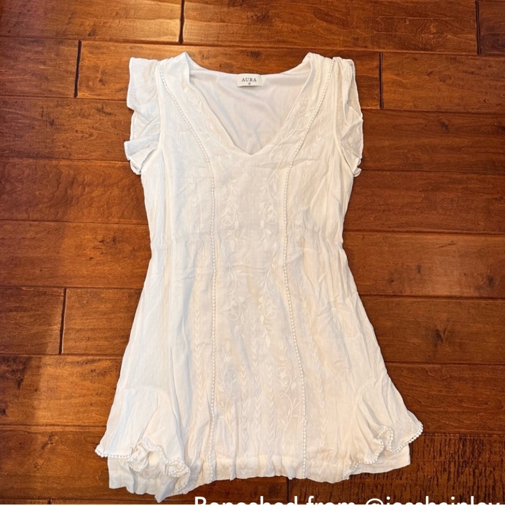 Aura White Dress